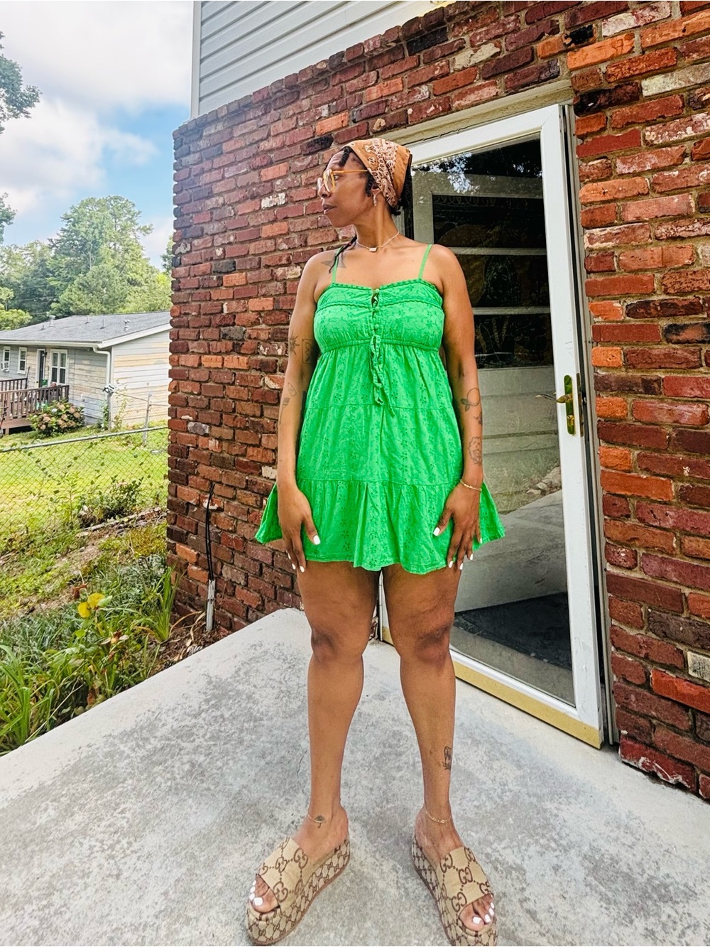 💚Jessica Simpson💚lace miniii dress.